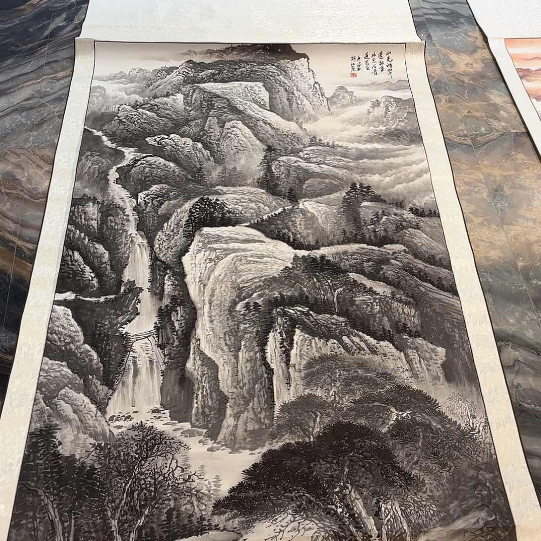 横款精品书画作品