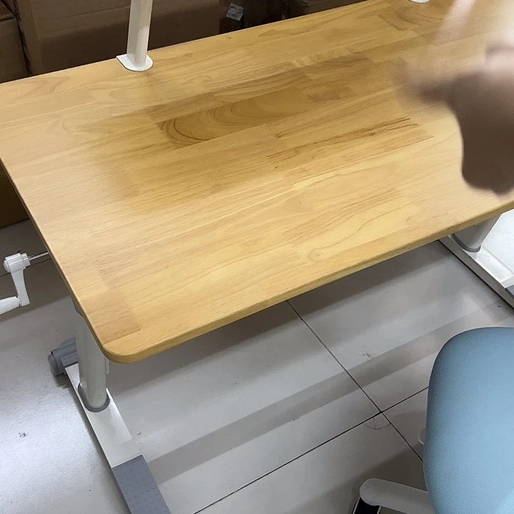 墨***蓝1.2平面橡胶木学习桌不退不换