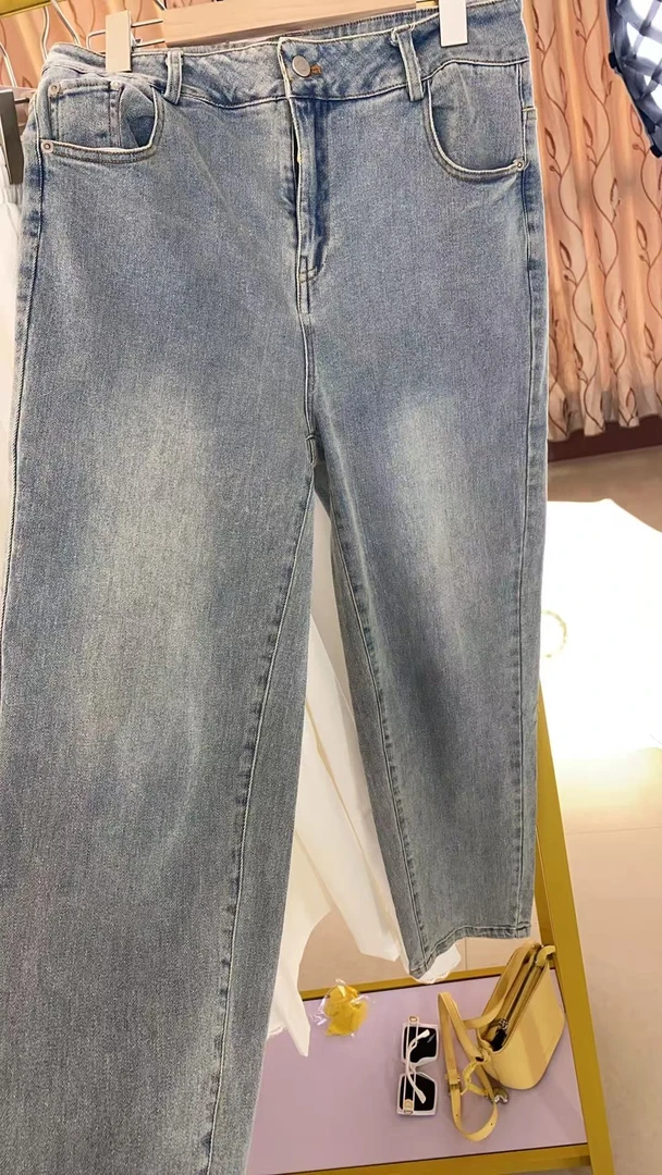 2025老爹牛仔裤小脚裤