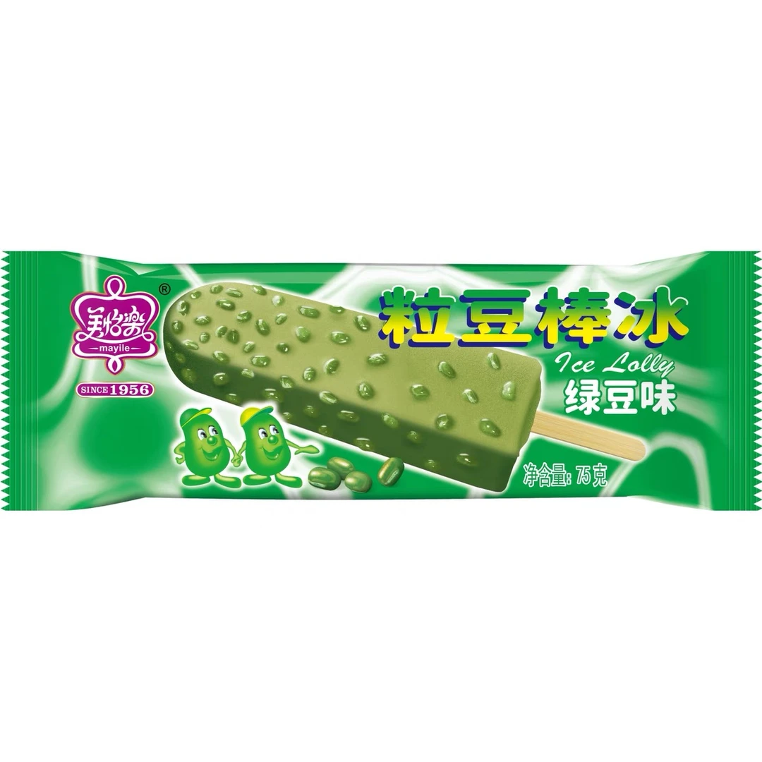 【2.29/支共3支】美怡乐粒粒绿豆红豆冰棍