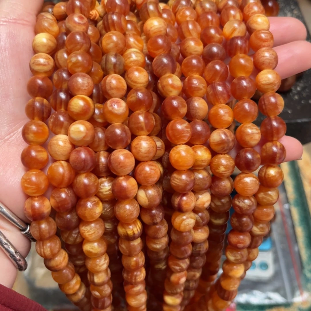 松木（琥珀木）手串/手链1.0规格108颗