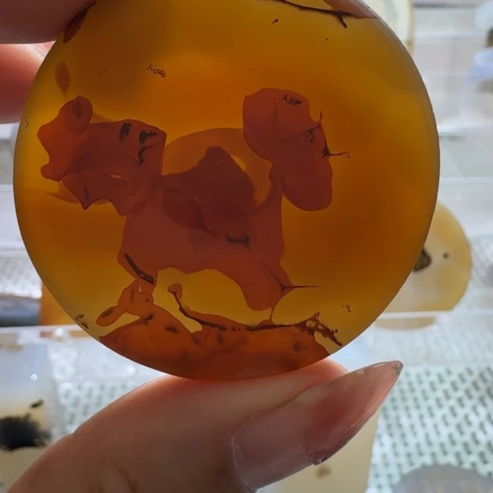 玛瑙/玉髓未镶嵌项链