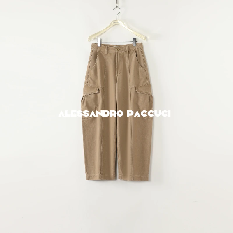 AP洛哥53157KC【常规版162cm以下/工序】100棉斜纹工装风休闲长裤