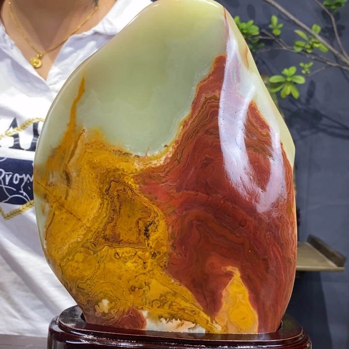 石材精品古青石摆件