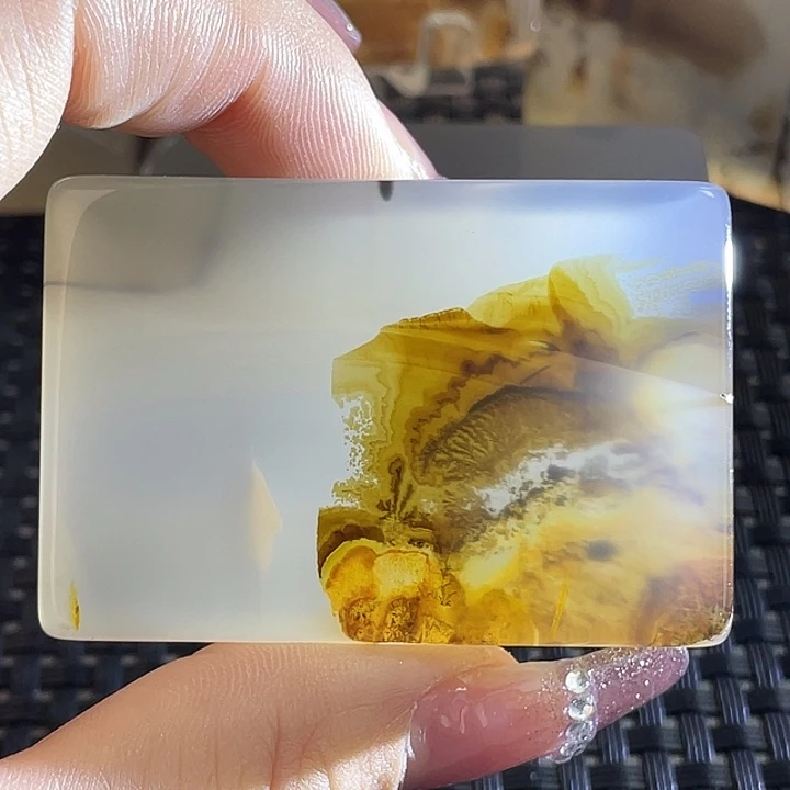 狼***子玛瑙/玉髓未镶嵌颈饰