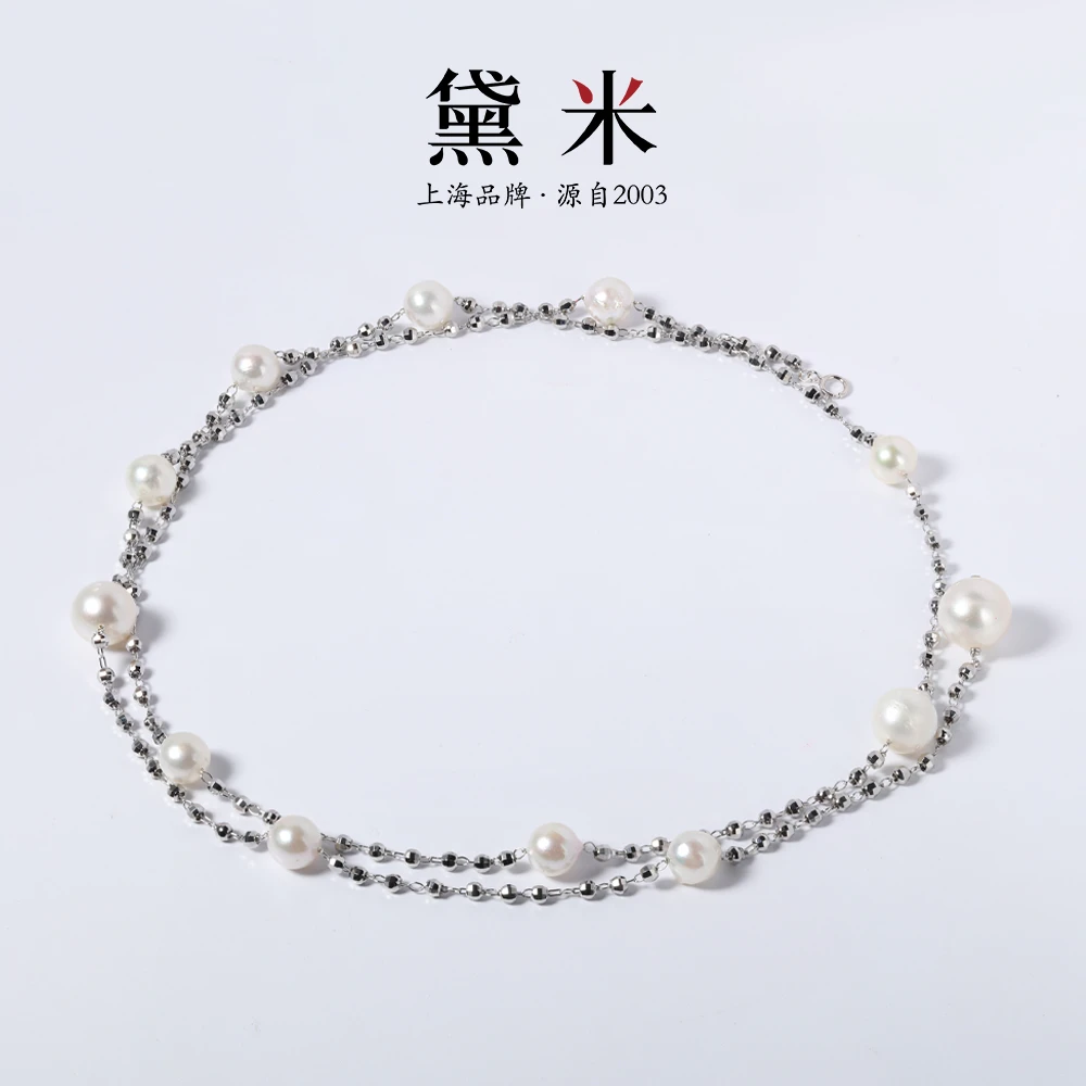 【黛米】AF60 澳白海水珍珠项链 约8-12mm RC