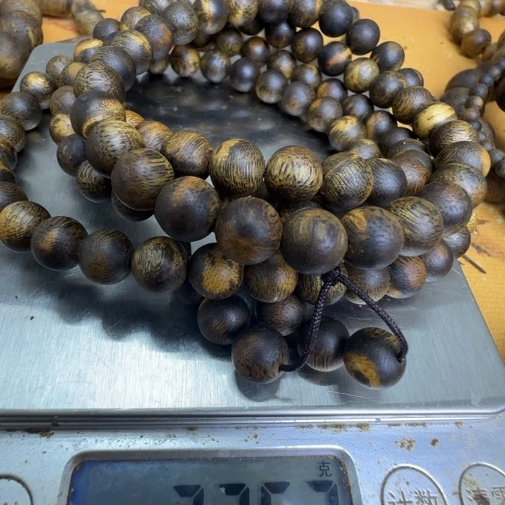 沉香沉香碎屑08花珠32克