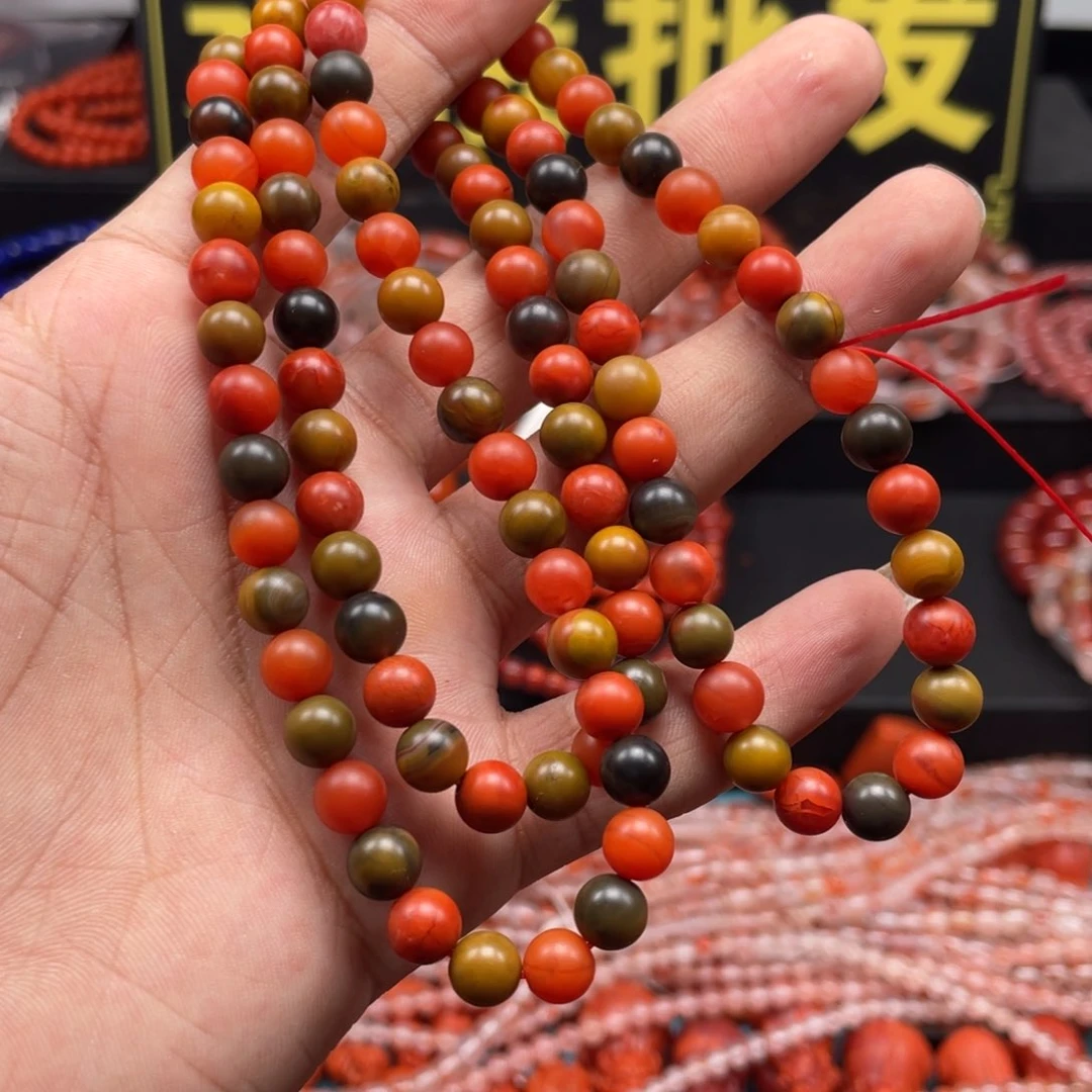 未镶嵌手链南红玛瑙包浆