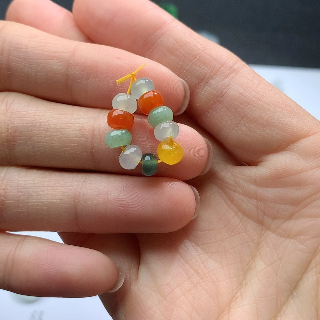 翡翠散珠翡翠算盘珠