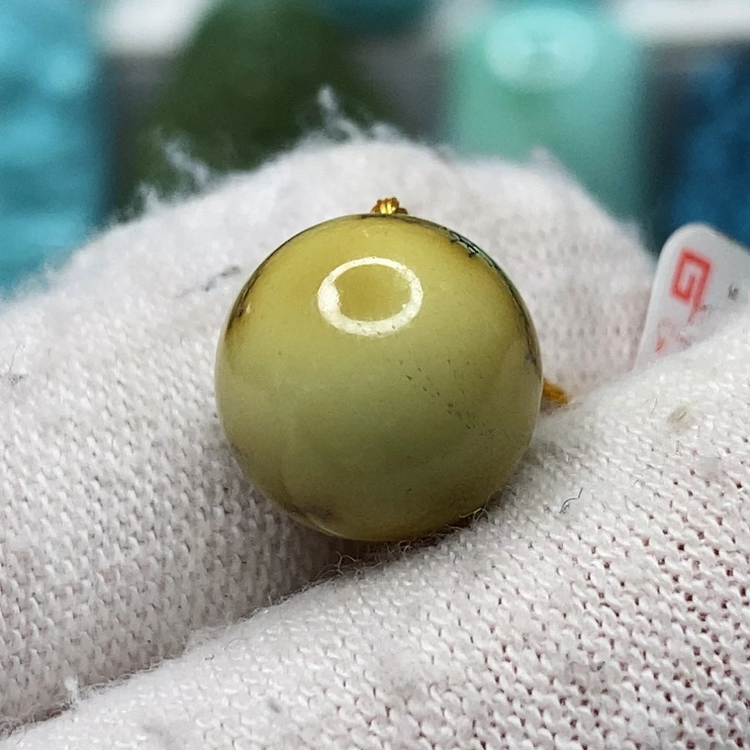 绿松石未镶嵌天然原矿 带武汉地大证书