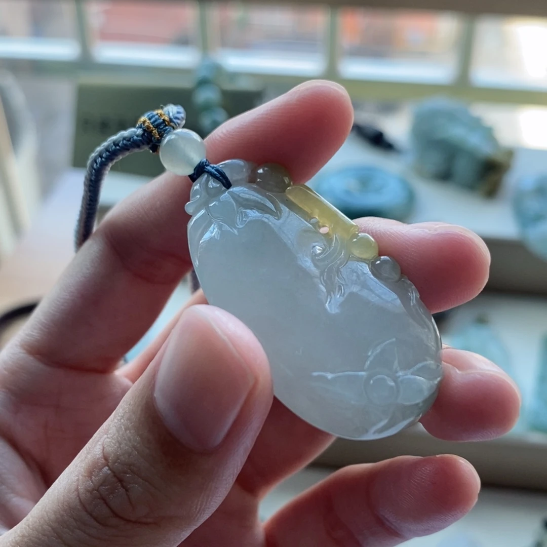 【闪购商品】颈饰未镶嵌翡翠天然缅甸翡翠