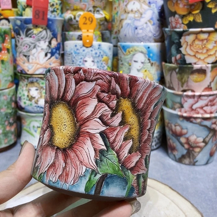景德镇艺术手绘作品