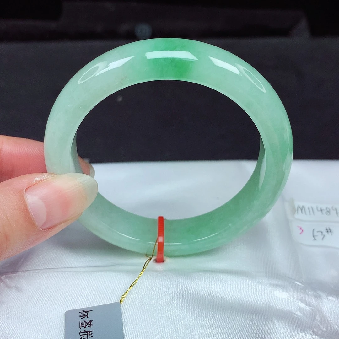 未镶嵌手镯翡翠53圈892