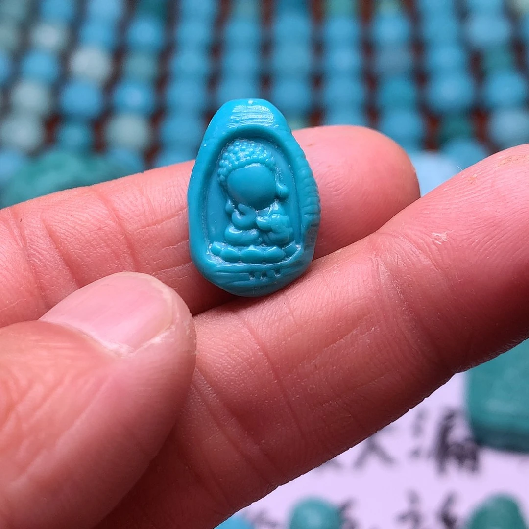 绿松石珠宝奇石未镶嵌