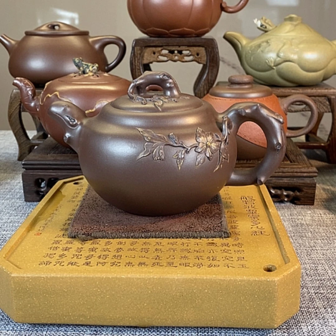 【闪购商品】茶壶紫砂承****猫宜兴紫砂壶收藏