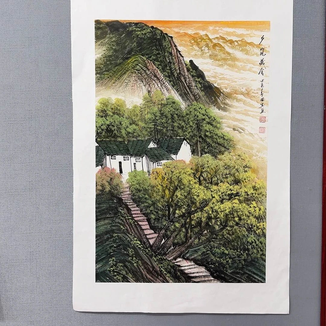 国画莫国宾国画作品