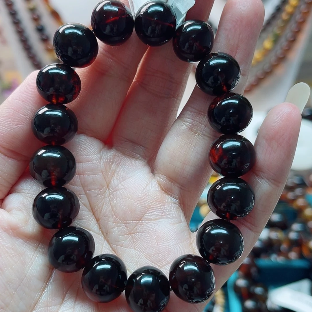 手链琥珀未镶嵌琥珀13