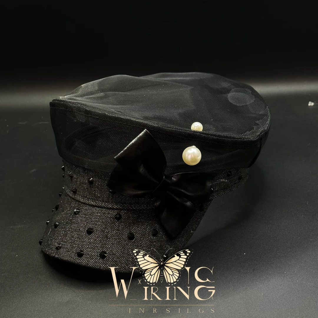 王大嘴原创 “网纱骑士”夏季超酷透气网纱军帽M520