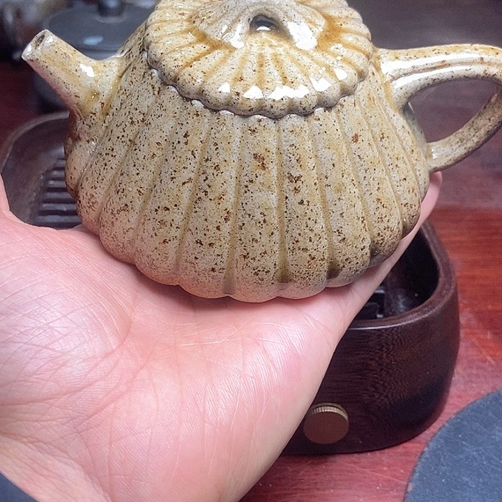 紫砂茶壶柴烧紫砂