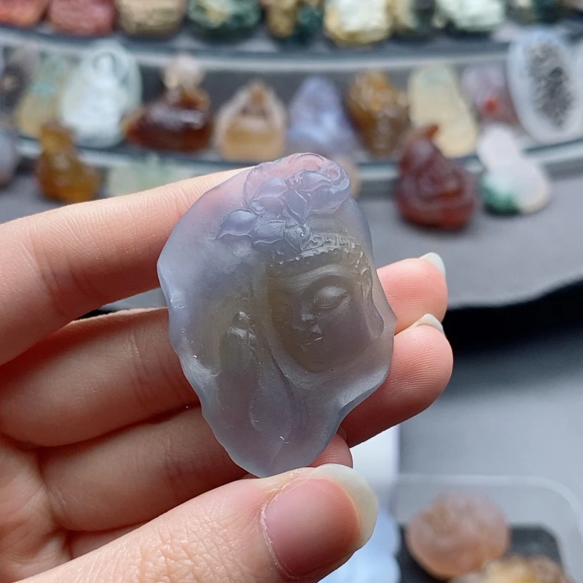 【闪购商品】未镶嵌吊坠定制玛瑙66