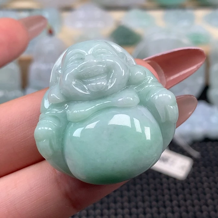 颈饰未镶嵌翡翠佛公