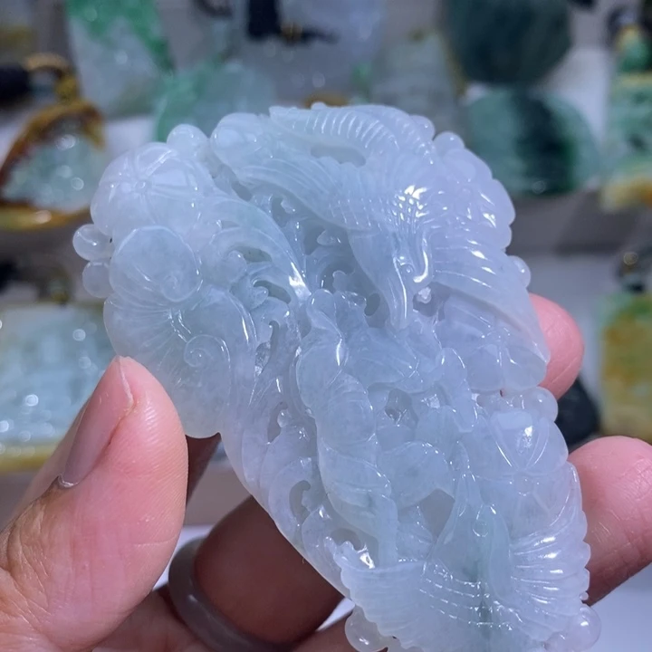 【闪购商品】颈饰未镶嵌翡翠凤凰