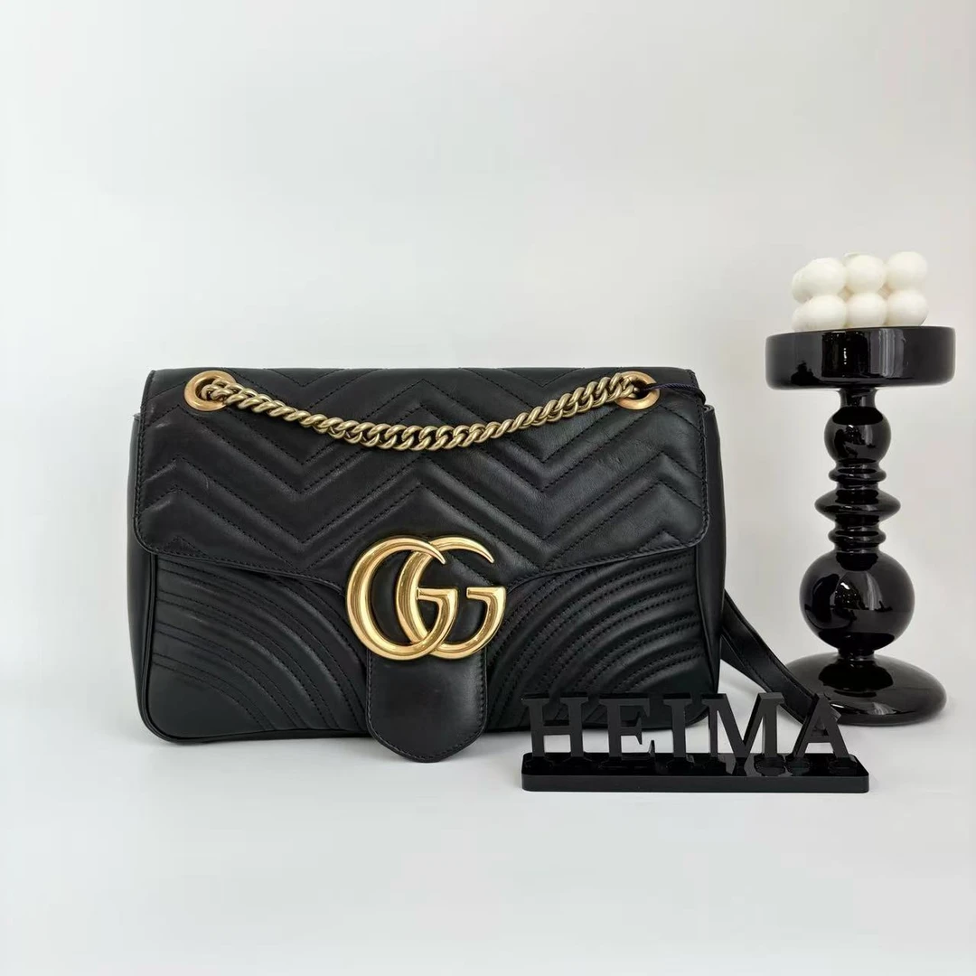 95新 GUCCI/古驰 15940803 Gucci马蒙30  30*20