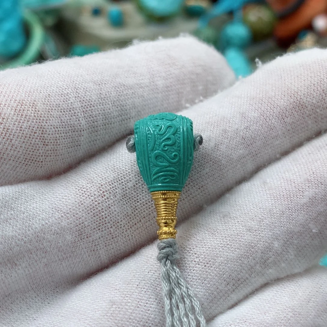 绿松石珠宝奇石未镶嵌