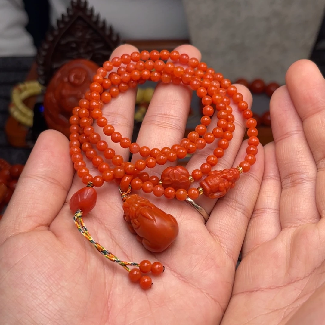 南红玛瑙配饰卡4➕尺寸未镶嵌