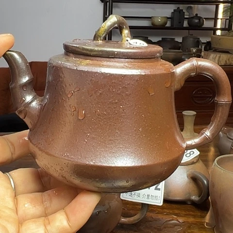 戬谷龙窑柴烧茶壶48