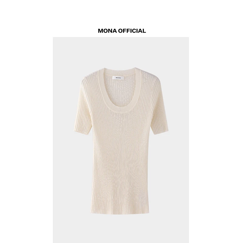 【MONA OFFICIAL】 基础百搭 T恤 Z124Y00965