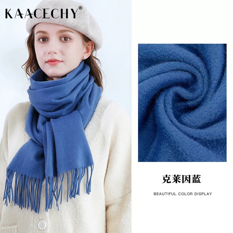 羊绒长款围巾女款爆款2025新款高级感百搭围脖保暖护颈送礼礼物