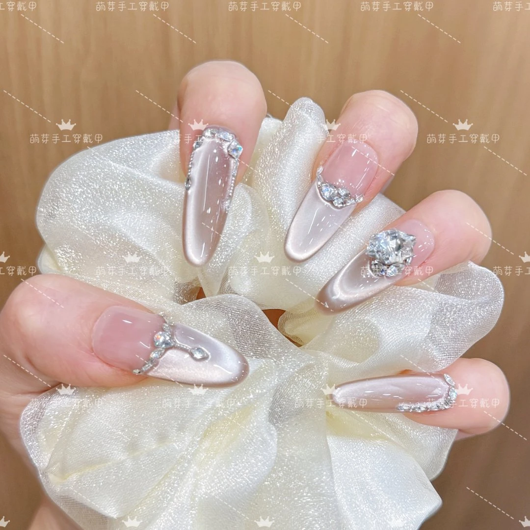 【苍山赴雪】纯手工穿戴甲精致新年款式十片装