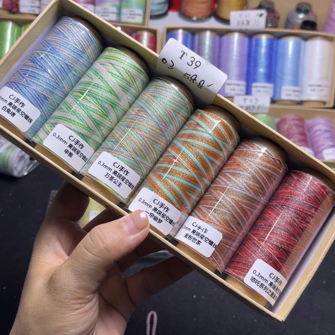 腈纶0.3星空蜡纸轴套盒T39