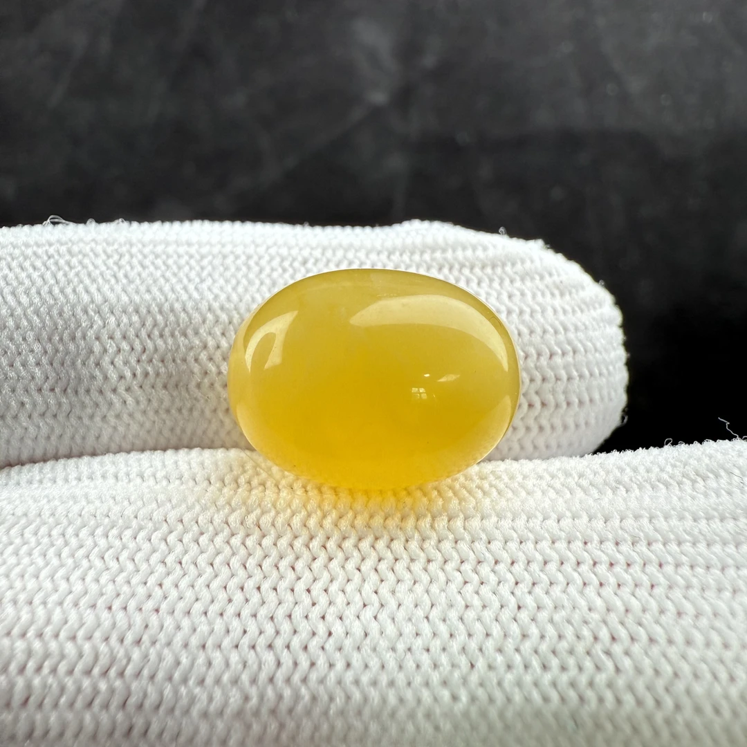 D4850天然原矿蜜蜡 瑕疵特价枣珠 12.2*16.4mm支持复检假一罚十