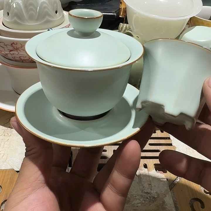 瑕疵茶具，介意勿拍