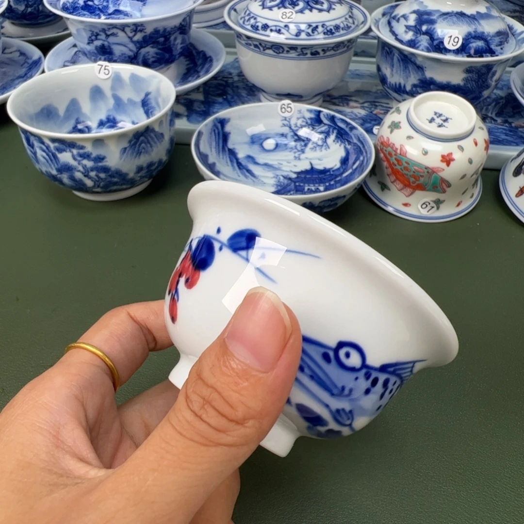 木木景德镇纯手工纯手绘茶具54