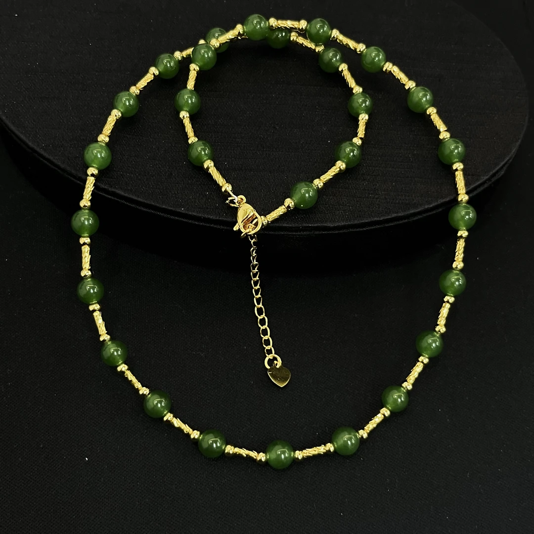 和田玉满天星项链6m*（单个多样发货）