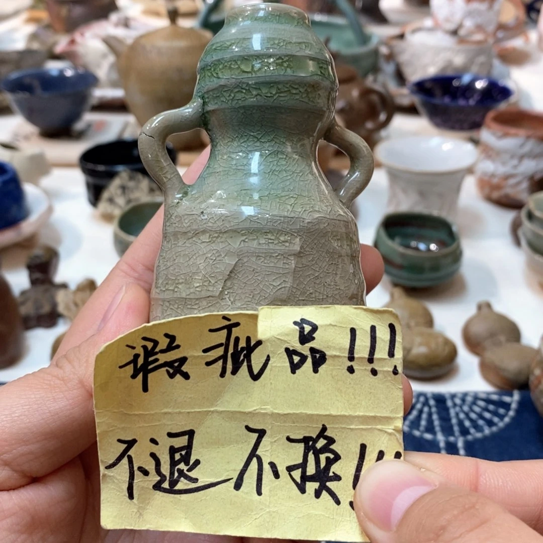 柴烧侘寂粗陶茶具