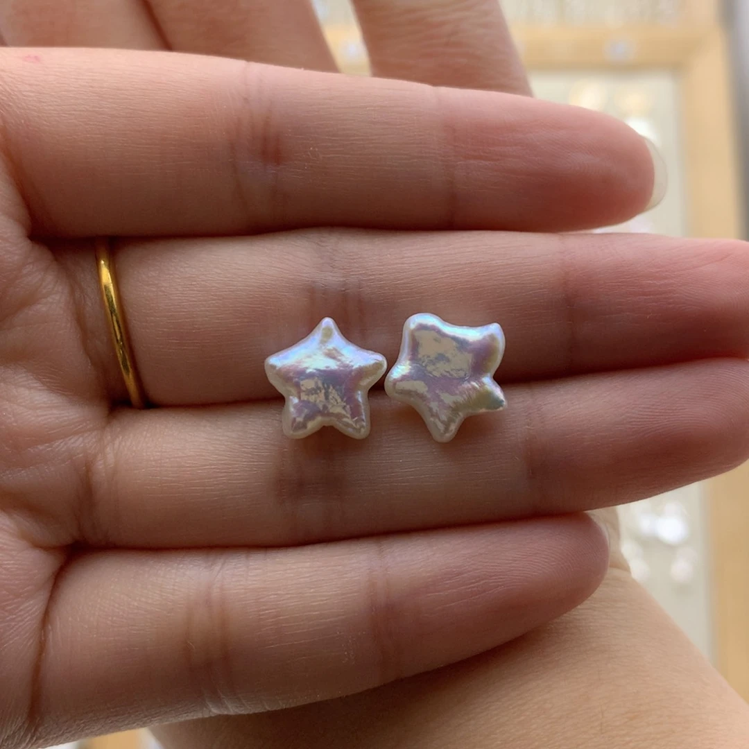 淡水珍珠银S925镶嵌吊坠(不含链)
