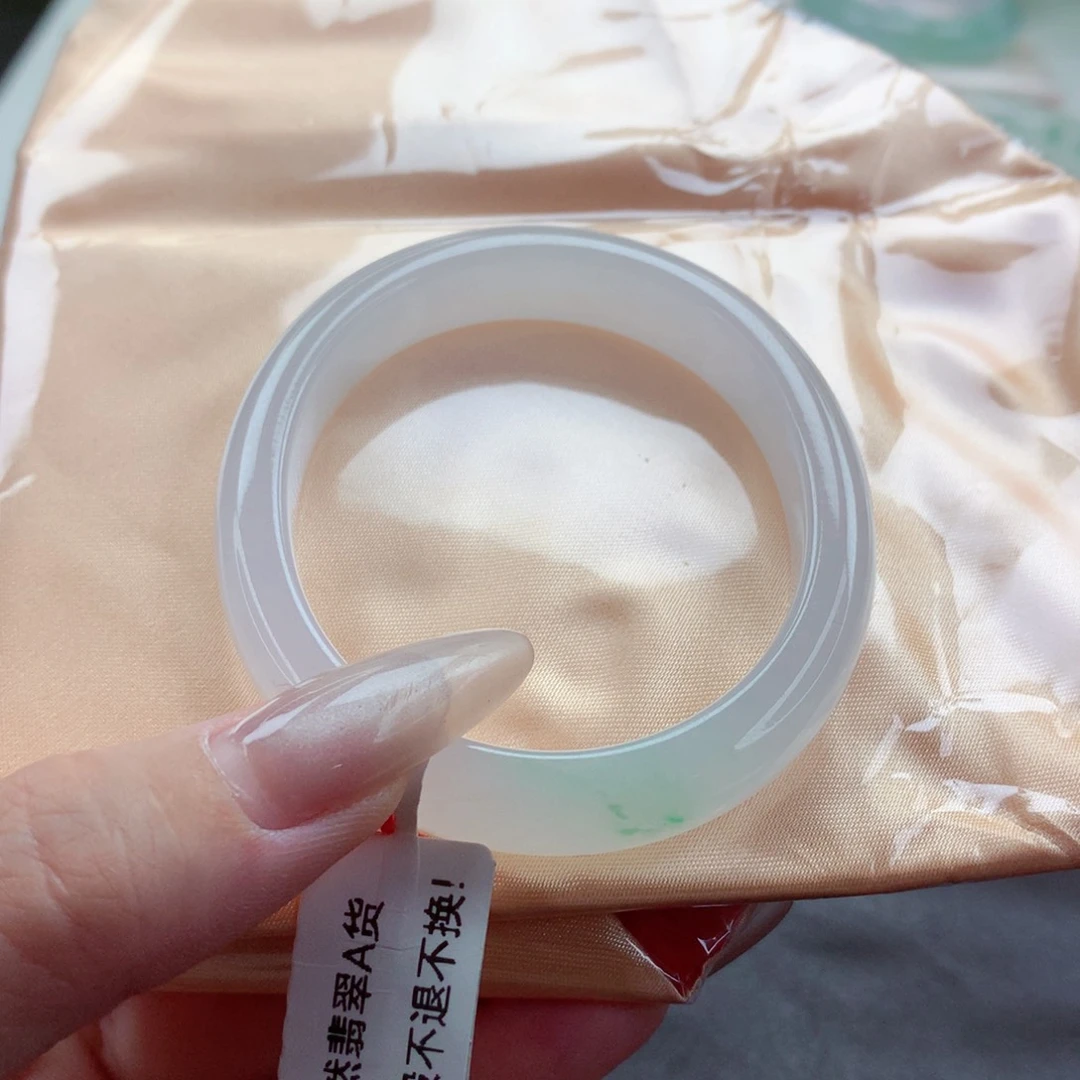 未镶嵌手镯翡翠9909清新脱俗完整度高53贵妃