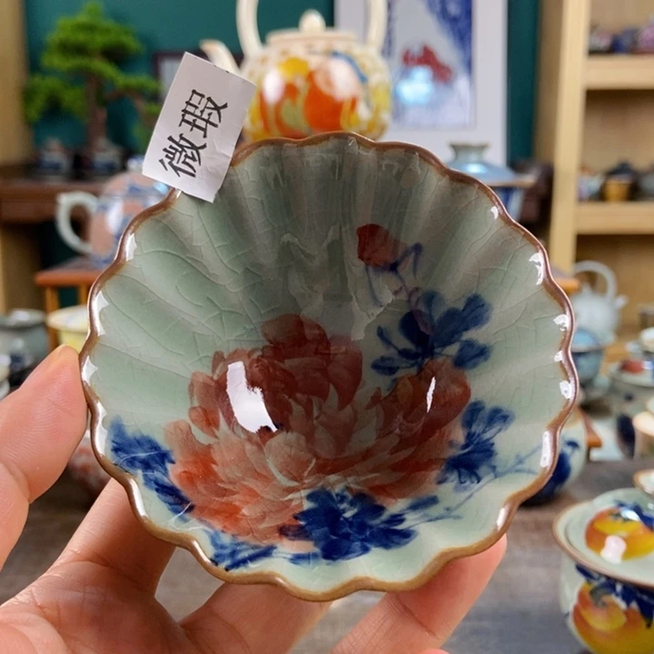 瓷片手工制作工艺精湛等特点为