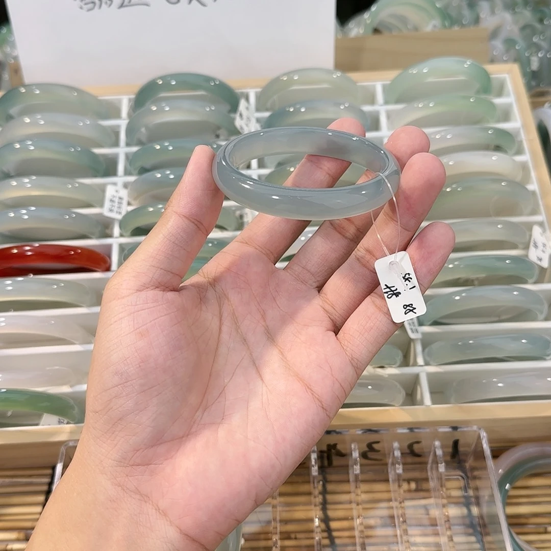 手镯玛瑙/玉髓未镶嵌圈口58.1