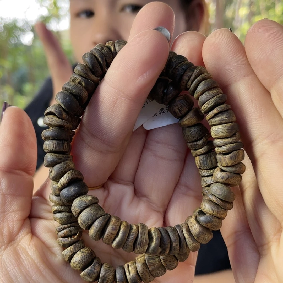 【闪购商品】沉香手串，乌身沉水树丁11克多样性发一