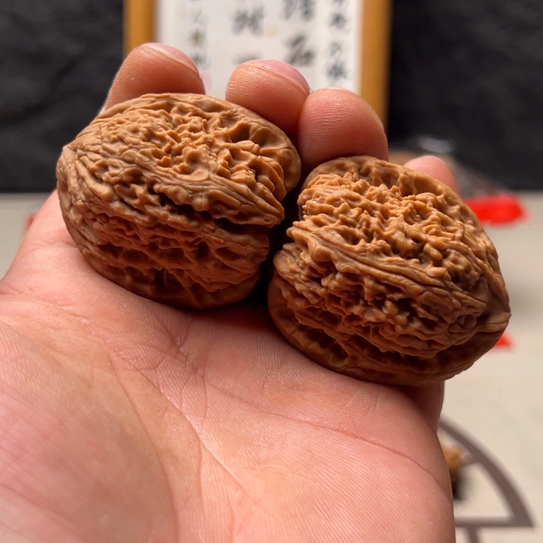 看***我把件文玩核桃南疆40