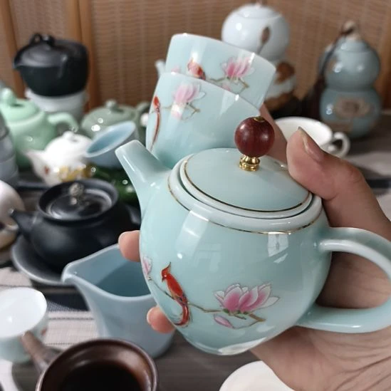 茶杯茶壶盖碗茶叶罐陶瓷陶瓷