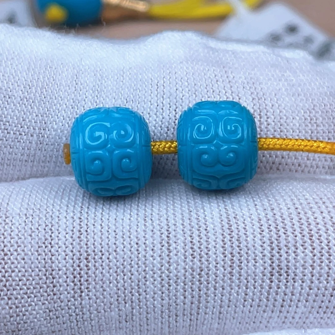 绿松石未镶嵌挂件9✖️8mm