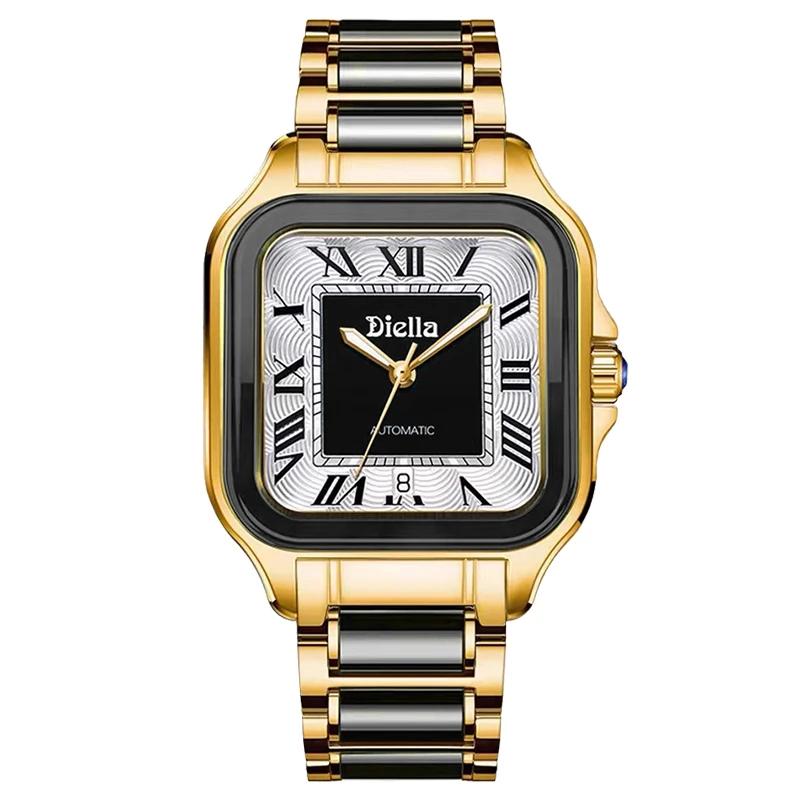 A-D男士高档奢华多功能潮流男士气质全自动机械手表-AD6027-F