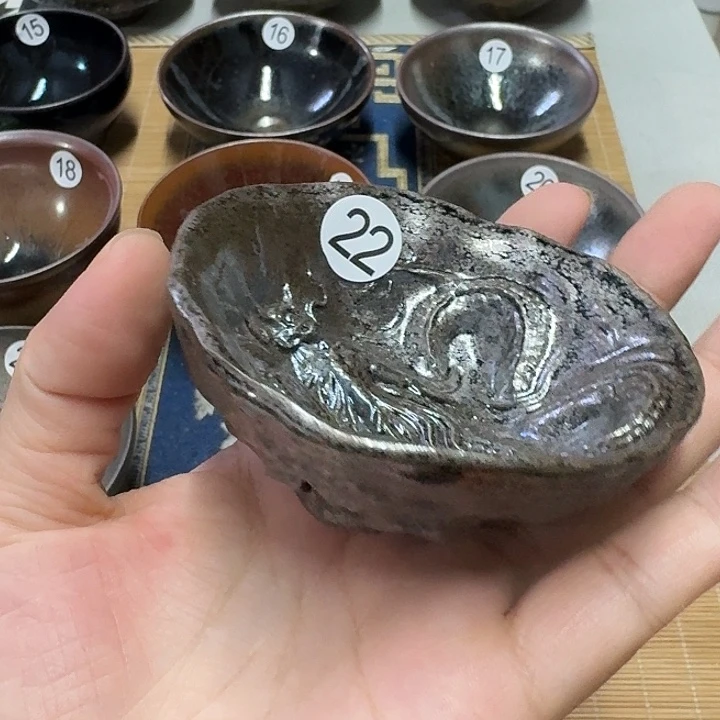 茶盏22 坚记茶盏摆件