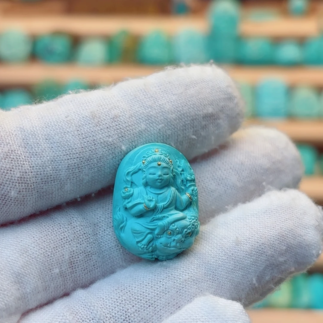 绿松石未镶嵌配饰